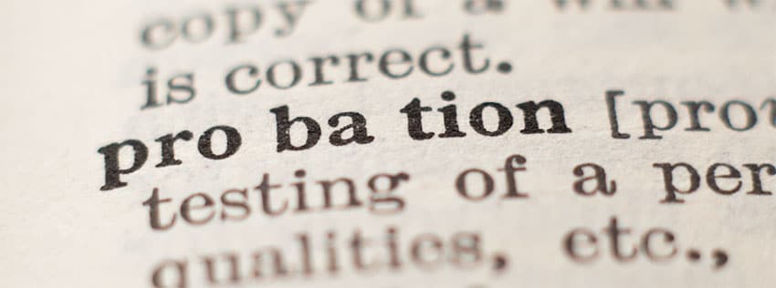 The word Probation in the dictionary
